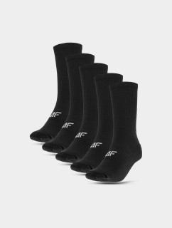 Pánske ponožky casual (5-pack) 4FSS23USOCM146-20S čierne - 4F