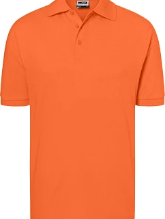 JN 70 Piqué polo model 22442025 dark orange - Daiber