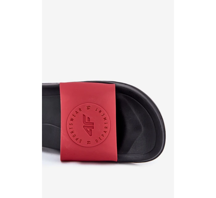 Męskie Klapki 4FMM00FFLIM047A-62S Czerwone