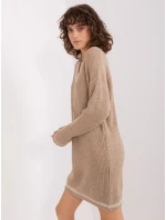Sukienka BA SK  ciemny bezowy model 19014873 - FPrice