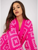 Dámsky sveter LC SW 0296 fluo ružový