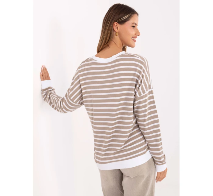 Bluzka RV BZ model 21406708 ciemny bezowy - FPrice