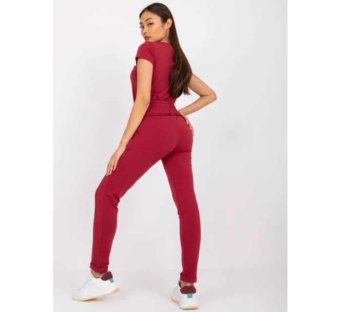 Tepláky RV DR model 14818490 kaštanová - FPrice Tepláky RV DR model 14818490 kaštanová - FPrice