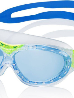 AQUA SPEED Plavecké okuliare Marin Kid Blue/Yellow/Transparent Pattern 61