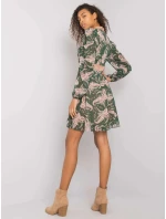 Dámske šaty LC SK 22K 3035.03P tmavo zelená - Pole Pole Dámske šaty LC SK 22K 3035.03P tmavo zelená - Pole Pole