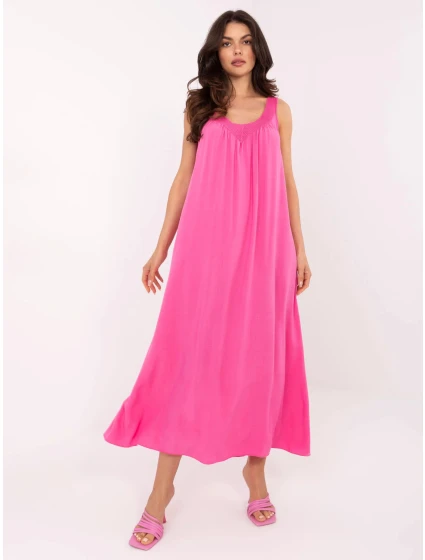 Dámské šaty model 21998291 růžové - FPrice