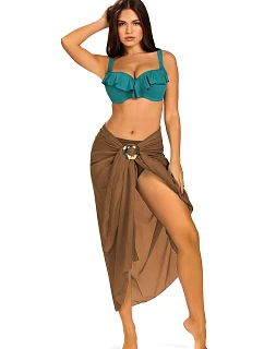Dámské pareo 17 model 22354138 hnědé - Self