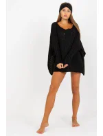 Dámsky sveter Model TW-SW-BI-M559.08X Black - Och Bella Dámsky sveter Model TW-SW-BI-M559.08X Black - Och Bella