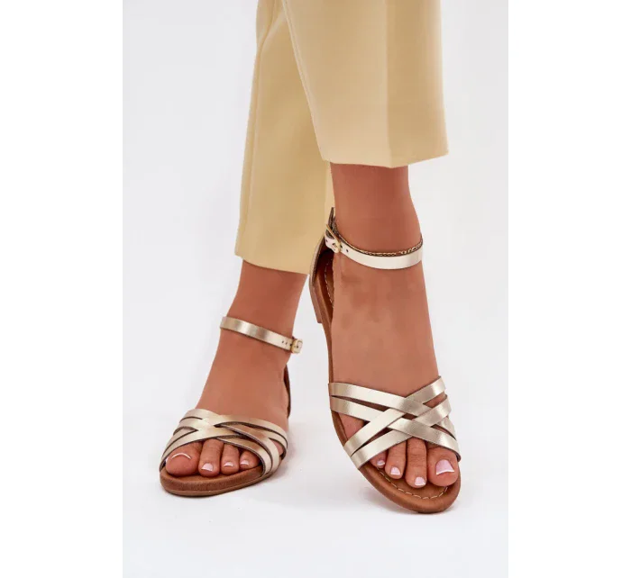 Sandále model 214698 Krok vo veľkom štýle Sandále model 214698 Krok vo veľkom štýle