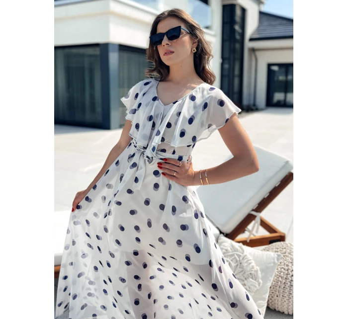 maxi šaty světle šedé Dstreet model 21978071 - FashionStreet maxi šaty světle šedé Dstreet model 21978071 - FashionStreet