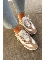 Kožené Polobotky Sneakers Dámské model 21693232 - Artiker