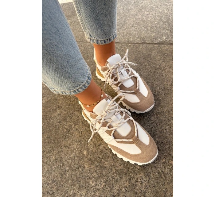 Kožené Polobotky Sneakers Dámské model 21693232 - Artiker