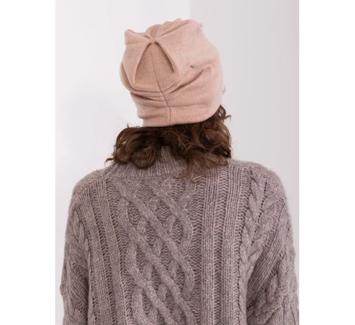 Czapka AT CZ model 19014623 ciemny różowy - FPrice Czapka AT CZ model 19014623 ciemny różowy - FPrice