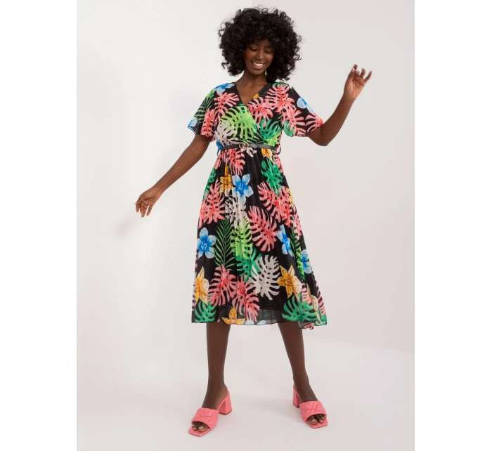 Šaty DHJ SK 13162 3.90 čierna