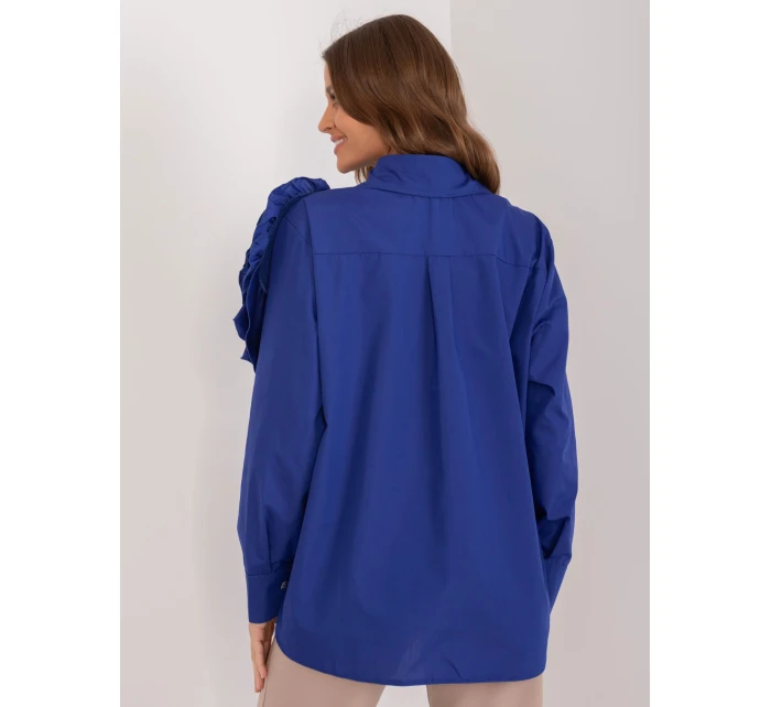 Košeľa LK KS 509612.28 kobalt