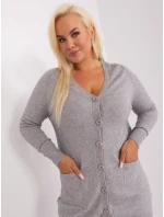 Sweter PM SW model 18909245 szary - FPrice Sweter PM SW model 18909245 szary - FPrice