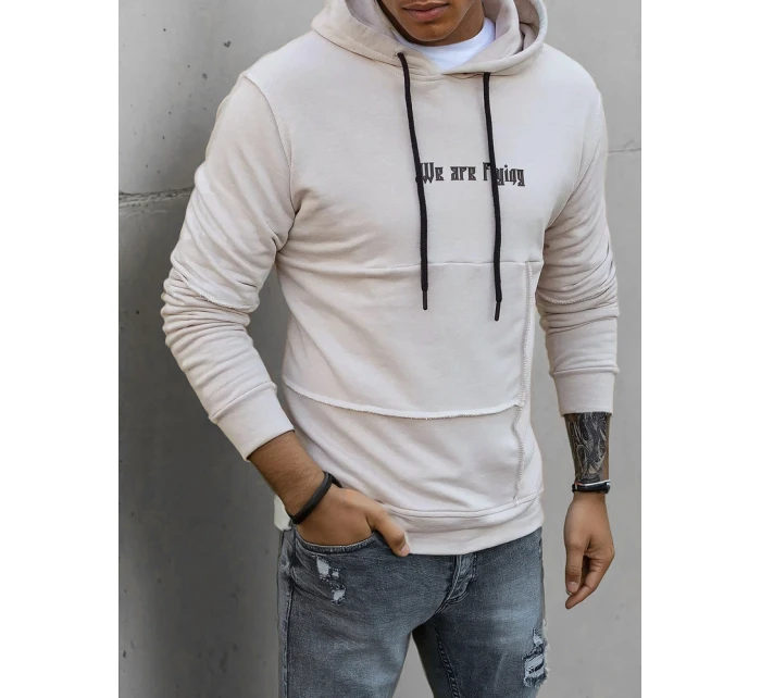 FashionStreet pánska ťavia mikina BX5477 FashionStreet pánska ťavia mikina BX5477