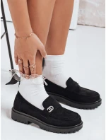 Dámské černé semišové mokasíny Dstreet model 21992455 - FashionStreet