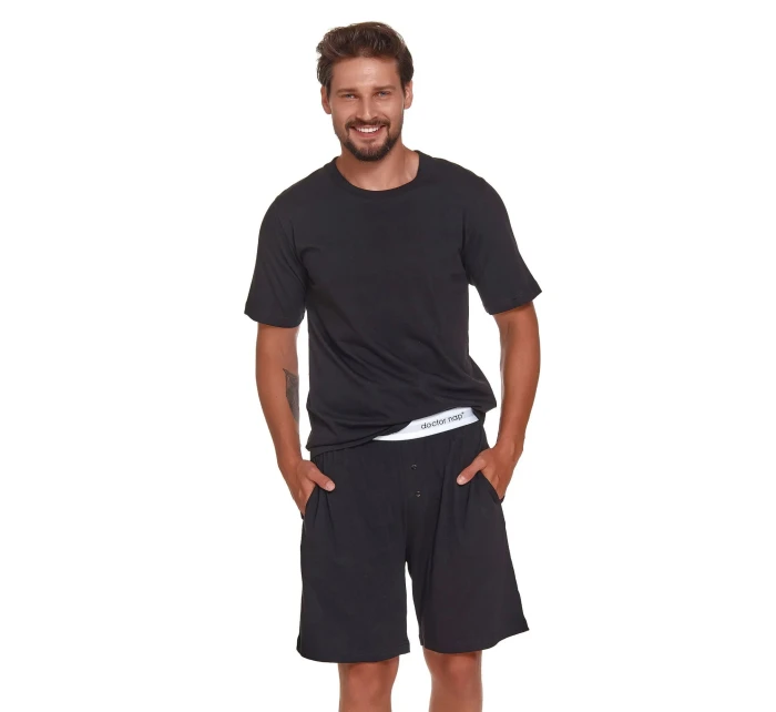 Pánske pyžamo 4332 čierne - Doctornap