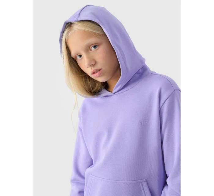 Dívčí mikina s kapucí Junior model 21432439 - 4F Dívčí mikina s kapucí Junior model 21432439 - 4F