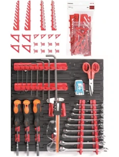 SADA DRŽIAKOV ZÁVESOV NA PRACOVNÚ DOSKU 20KS KISTENBERG