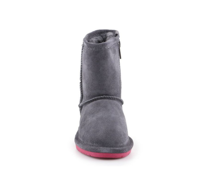 Dětské  zimní boty BearPaw Emma Toddler Zipper 608TZ-903 Charcoal Pomberry