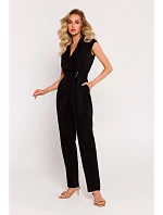 M780 Kombinéza s asymetrickým vzorom - čierna