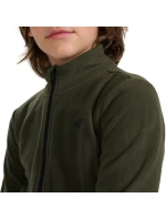 Chlapčenský fleece 4F M413 khaki 4FJWAW25TFLEM413 43S Chlapčenský fleece 4F M413 khaki 4FJWAW25TFLEM413 43S