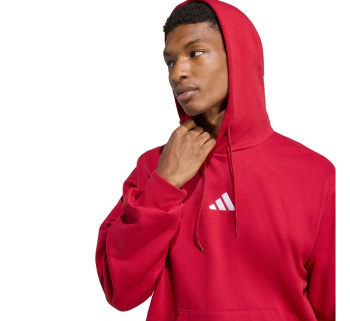 Pánska mikina adidas Essentials Feelcozy Hoodie red KC0907 pánska