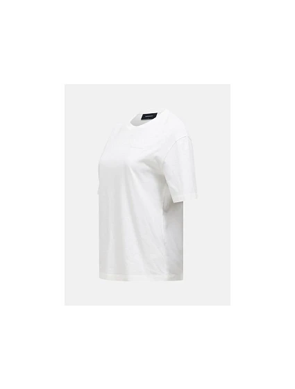 Tričko PEAK PERFORMANCE W Graphic Tee, bílé Tričko PEAK PERFORMANCE W Graphic Tee, bílé