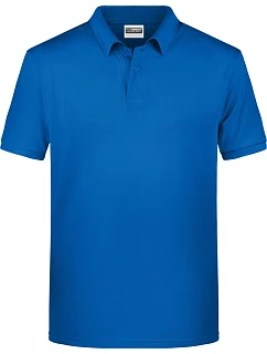 Daiber 8010 Pánske polo tričko z bio bavlny 02.8010 royal