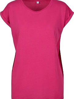 Build your Brand BY 021 Dámske tričko 56.0021 hibiscus pink