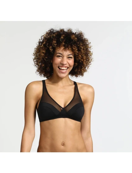 Dámska veľkorysá podprsenka Maintien Parfait D4974 Black - DIM