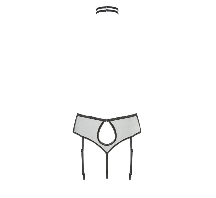 Dámske body Adelaide teddy black - Beauty Night Fashion