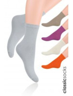 Hladké dámske ponožky 037