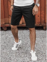 Pánske džínsové šortky čierne FashionStreet SX2435