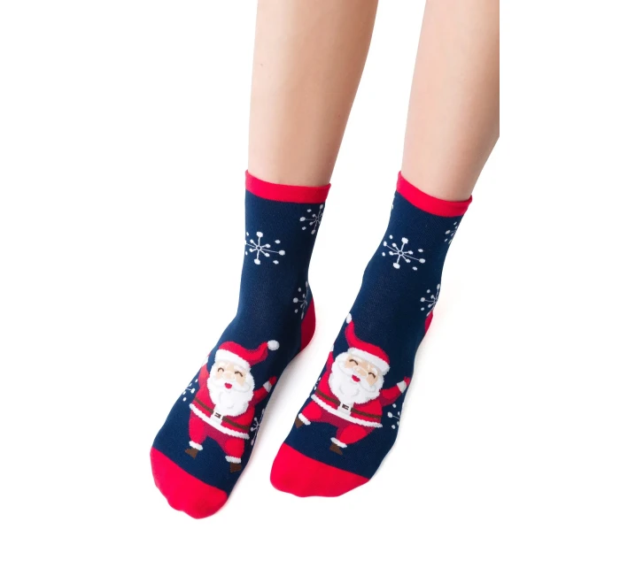 Dámské vánoční ponožky model 21327638 3540 - Steven Dámské vánoční ponožky model 21327638 3540 - Steven