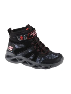 Skechers Twisted Brights - Zerrix 400145L-BKRD Black 28
