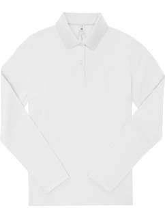 B&C My Polo 210 LSL /women Dámské těžké piqué polo s dlouhým rukávem model 22484593 white