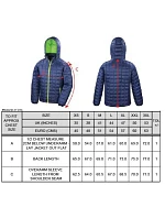 Result R 401X Prošívaná bunda s kapucí 30.401X ruby/navy Result R 401X Prošívaná bunda s kapucí 30.401X ruby/navy