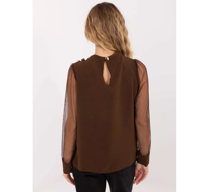 Bluzka MI BZ model 21757269 brązowy - FPrice