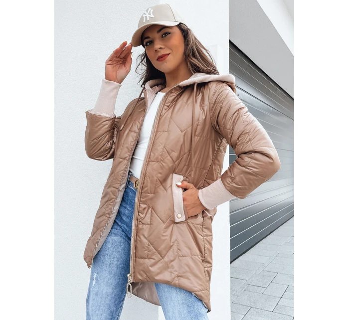 Dámská prošívaná bunda gold Dstreet model 21973417 - FashionStreet