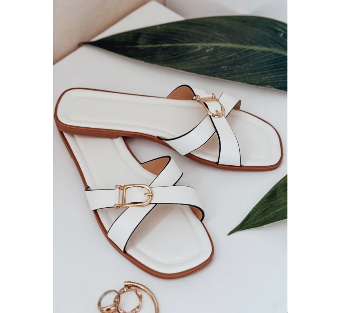 BELICCA dámske žabky biele FashionStreet ZY0998
