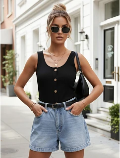 top damski z czarny model 22212330 - FashionStreet