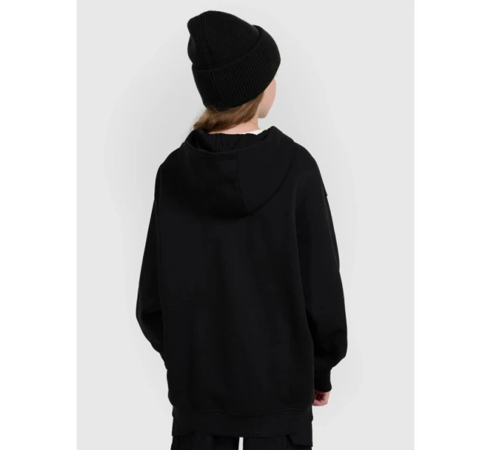 Dívčí mikina s kapucí model 21816965 - 4F Dívčí mikina s kapucí model 21816965 - 4F