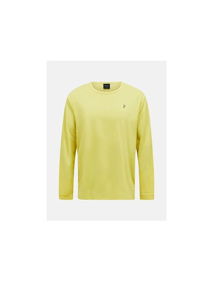 Pánské tričko PEAK PERFORMANCE M Trail Longsleeve, žlutá barva Pánské tričko PEAK PERFORMANCE M Trail Longsleeve, žlutá barva