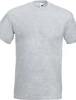 Tričko Fruit of the Loom Super Premium T 16.1044, melírovaná šedá