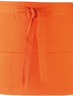 Premier PR 155 Krátka zásterka po pás s vreckom „Colours“ 39.0155 oranžová