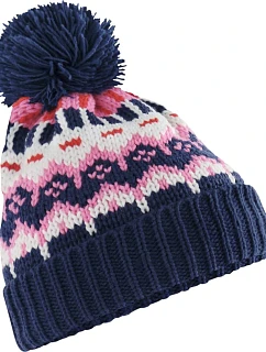 B 528 Pletená čepice s bambulí  snow model 22452823 - Beechfield