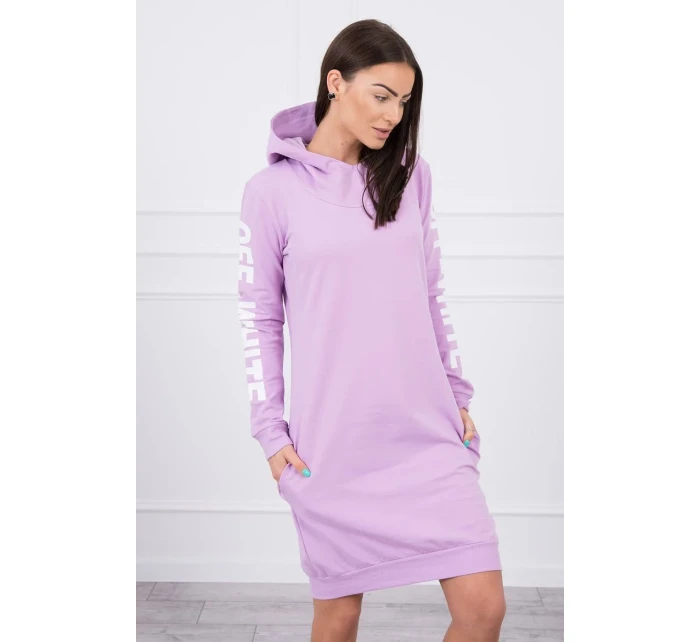 Off White fialové šaty